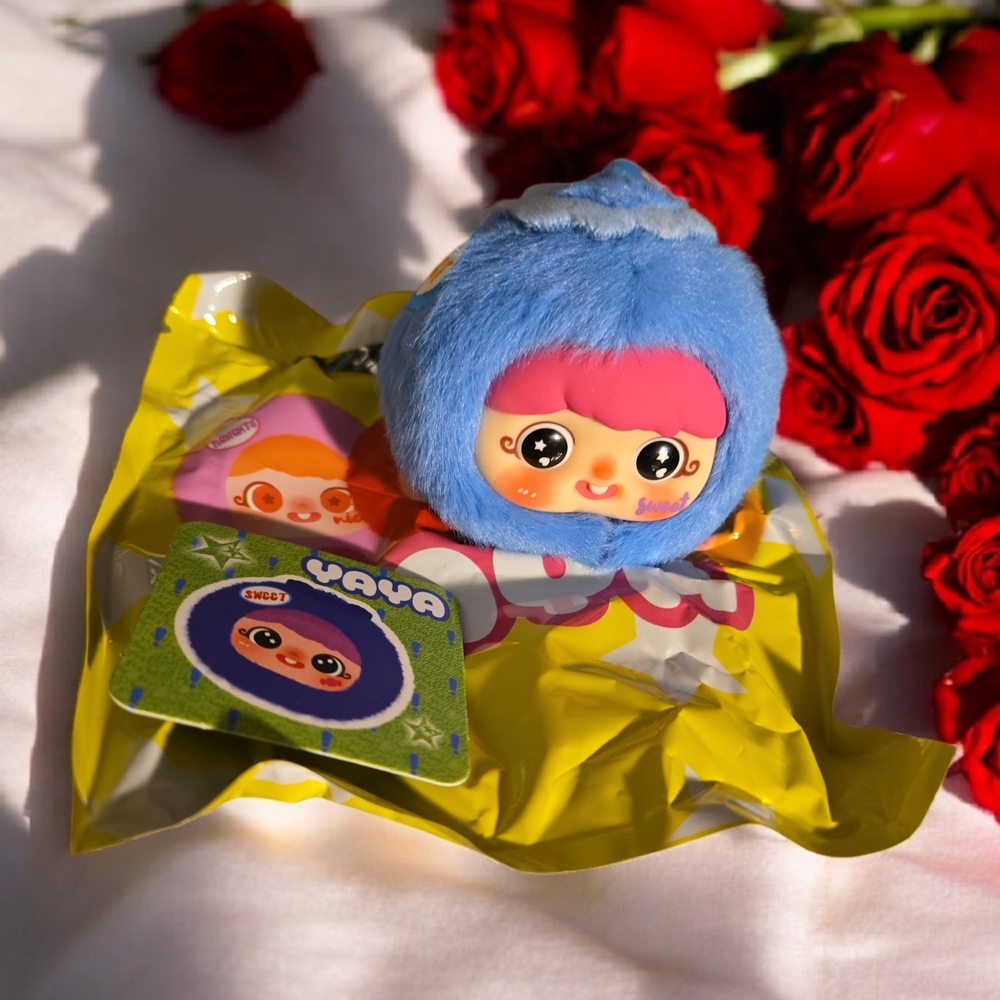 Yaya Blue Sweet Fruit Plushy Keychain- Confirmed